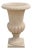 1920's India Antique Outdoor Sandstone Urn Planter For Sale