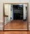 Contemporary Contemporary Transitional Brushed Silver Finish Solid Large Wall Mirror For Sale - Image 3 of 11
