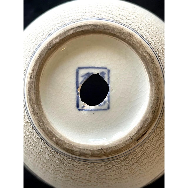 Large Japanese Ceramic Vase by Makuzu Kozan Meiji Period For Sale - Image 10 of 18