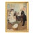 Clyde Singer Attributed Courting Scene, Oil on Canvas For Sale