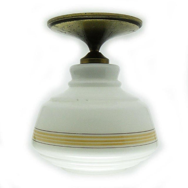Metal Mid-Century Pendant Lamp from Polam, 1970s For Sale - Image 7 of 10