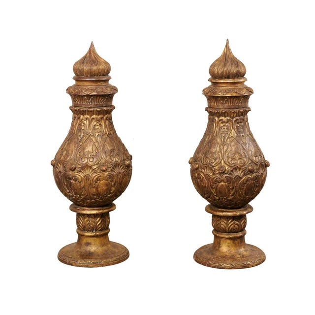 Pair of Late 20th Century French Pots à Feu Finials For Sale - Image 12 of 12