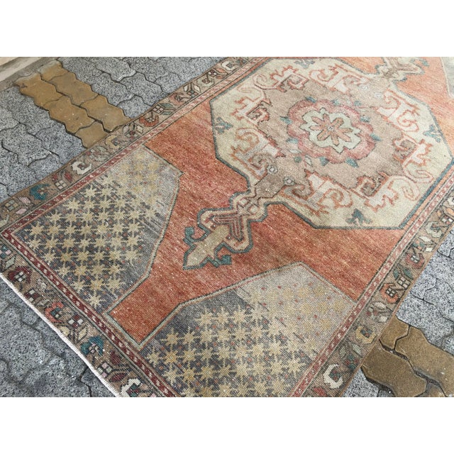 Anatolian Handmade Tribal Anatolian Rug For Sale - Image 4 of 11