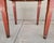 Wood Primitive Farmhouse Style Barn Red Tavern / Work Table For Sale - Image 7 of 12
