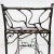 1980s Wrought Iron Vanity Stool For Sale - Image 10 of 15