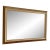 Light Golden Solid Wood Mirror Park Avenue For Sale
