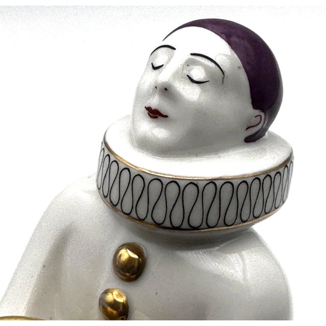 1920s Robj Art Deco Perfume Diffuser Incense Burner Pierrot, Alfred Lanternier Paris France For Sale In Naples, FL - Image 6 of 10