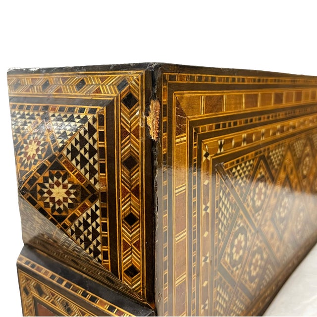 19th Century Syrian Marquetry Armchair For Sale - Image 10 of 17