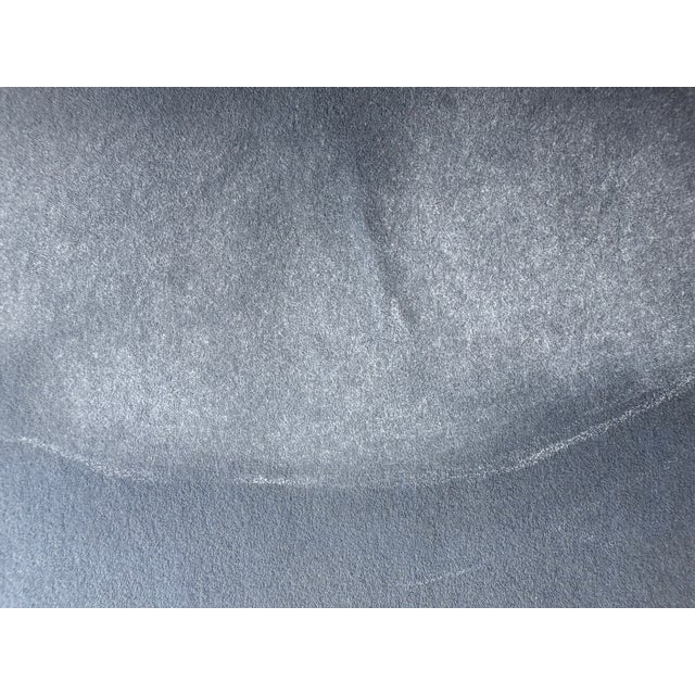 Drawing/Sketching Materials Alexander Cañedo Signed Chalk Drawing — Reclining Female Figure on Deep Blue Paper (Mid‑Century) For Sale - Image 7 of 15