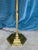 French 1940s Polished Brass Floor Lamp For Sale - Image 4 of 12