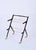 1950s Mid-Century Italian Trolley Bar Cart in Wood and Glass attributed to Cesare Lacca, 1950s For Sale - Image 5 of 16
