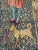 French Aubusson Style Screen Printed Hand Tapestry, 1960s For Sale - Image 12 of 18