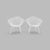 Metal Diamond Chairs from Knoll International, Set of 2 For Sale - Image 7 of 7