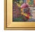 Silvio Silvestri, Italian Village With Flowers Oil Painting Including the Antiqued Gold Frame For Sale - Image 10 of 13