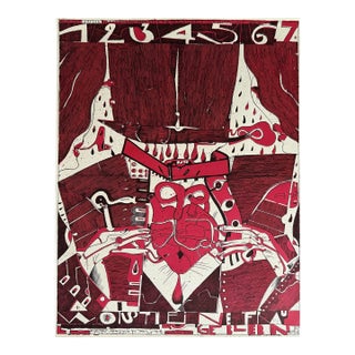 Horst Janssen – Neo-Expressionist Laatzen Bilderbögen Über Die Traurigkeit Und Hoffnung, Signed (1969, Lithograph) For Sale