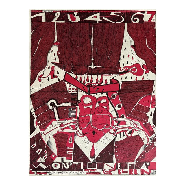 Horst Janssen – Neo-Expressionist Laatzen Bilderbögen Über Die Traurigkeit Und Hoffnung, Signed (1969, Lithograph) For Sale