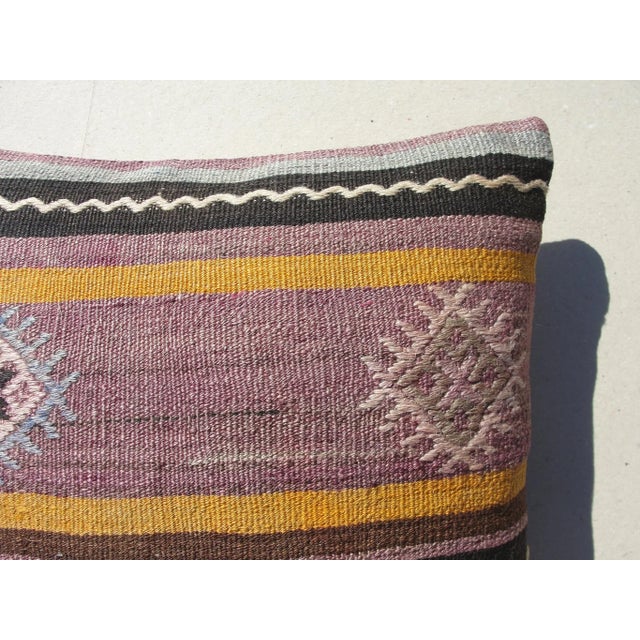 Kilim Rug Pillow Cover For Sale - Image 4 of 8