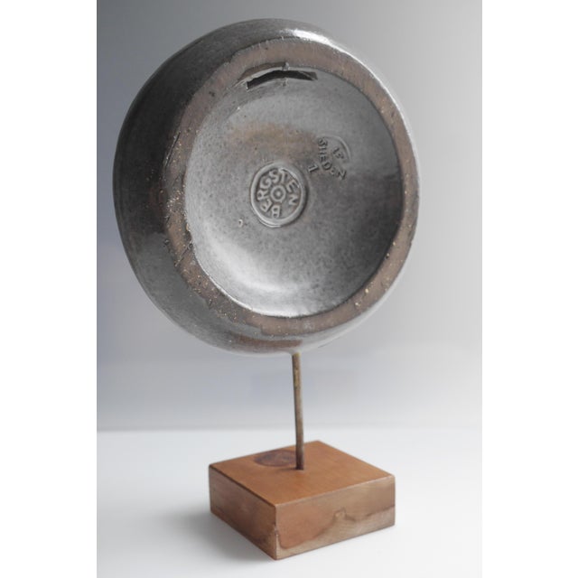 Mid-Century Modern The Zodiac Statue by Bergsten for Upsala Ekeby For Sale - Image 3 of 9