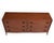 Wood T.H. Robsjohn-Gibbings Widdicomb Walnut Klismos Saber Leg Six Drawer Dresser For Sale - Image 7 of 14