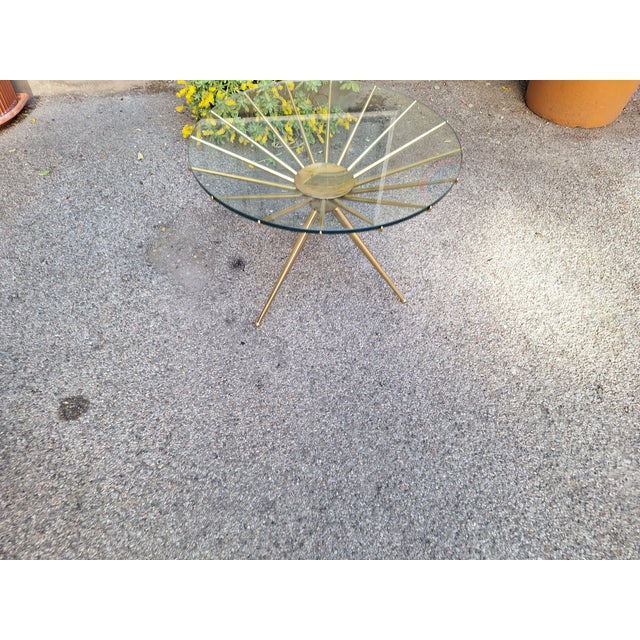 Vintage Spider Coffee Table in Polished Brass, 1990s For Sale - Image 4 of 7