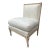 Antique Chauffeuse Chair With Down Cushion For Sale