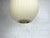 Beige Bubble Lamp Saucer Pendant by George Nelson for Modernica, USA For Sale - Image 8 of 16