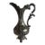 1950s Italian Pewter Footed Pitcher Vase For Sale