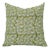 Fabdivine Artisan Block Print Throw Pillow Cover 18x18 Inch Duck Canvas-Heart Vine For Sale