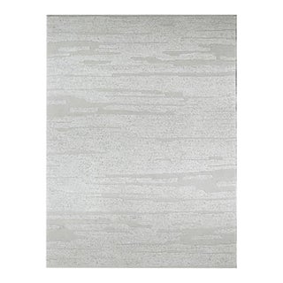 Handmade Borderless Modern Wool Rug. 9' X 12' For Sale