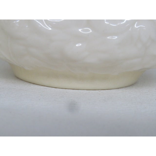 Belleek Ireland Porcelain Lotus Pattern Creamer and Sugar Bowl Set 4638b For Sale - Image 11 of 14