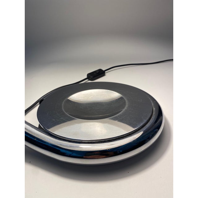 Metal Italian Serpente Table Lamp by Elio Martinelli for Martinelli Luce, 1960s For Sale - Image 7 of 8