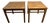 Baker Furniture Mid-Century Chinoiserie Side Tables by Michael Taylor - A Pair For Sale