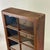 Gorgeous Antique Primitive Glass Front Wooden Painted Cabinet Cupboard For Sale - Image 9 of 16