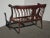 Wood Antique Settee Loveseat Frame W Dragon Head Handrests ~ French For Sale - Image 7 of 12