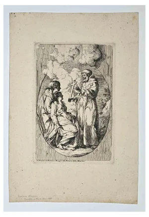 Francesco Mazzoni, Axiom, Etching, 18th Century