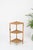 Italian Corner Shelf or Étagère in Bamboo, Rattan and Wicker by Franco Albini, 1970s For Sale - Image 6 of 16