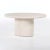 Off-white Four Hands Grano Dining Table, Plaster Molded Concrete For Sale - Image 8 of 13