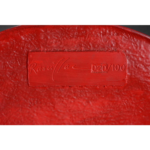 Red Elephant Chair by Bernard Rancillac For Sale - Image 9 of 18