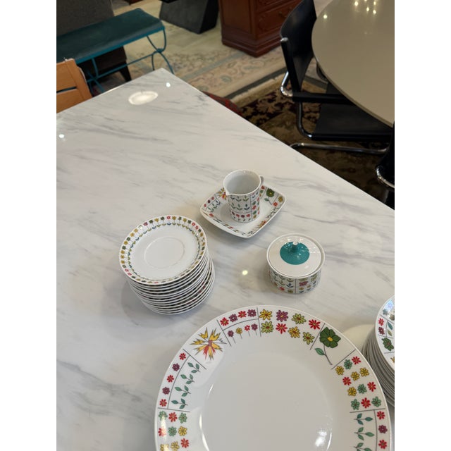 Ceramic Rosenthal Studio-Linie Piemonte Porcelain Dinnerware, Set of Sixty-Nine For Sale - Image 7 of 13