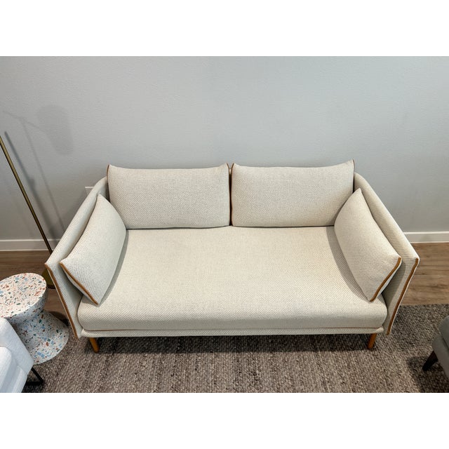 Authentic HAY Silhouette 2-Seater Sofa designed by the acclaimed studio GamFratesi for the premium Danish design house...
