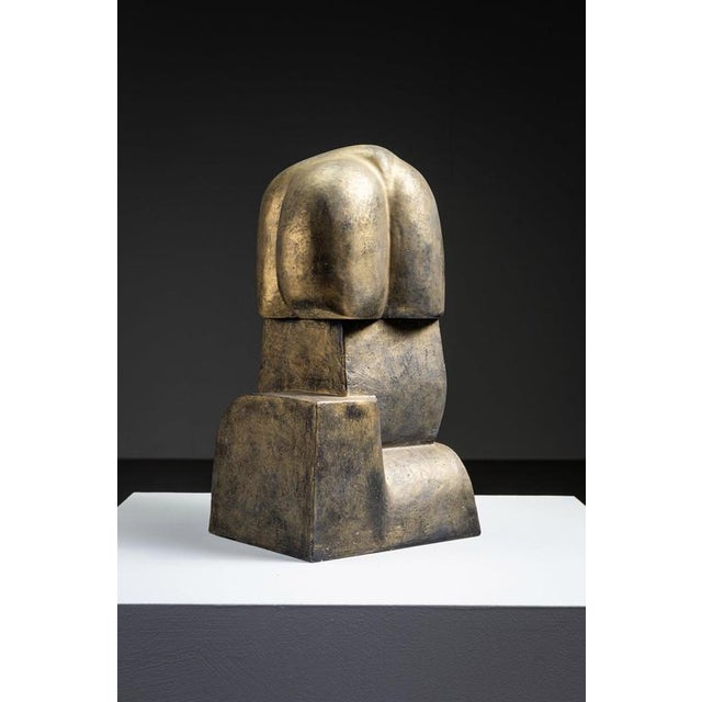 Sculpture Materials Abstract Sculpture by Cor Dam, 1970s For Sale - Image 7 of 15