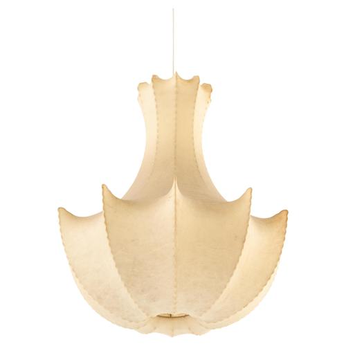 Italian Hanging Lamp in the style of Achille and Pier Giacomo Castiglioni, 1960s For Sale - Image 11 of 11