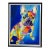 W Biaggi French Bulldog Painting. Large and Colorful. For Sale