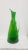 American 1990s Art Glass Large Green Pitcher Blenko Style For Sale - Image 3 of 9