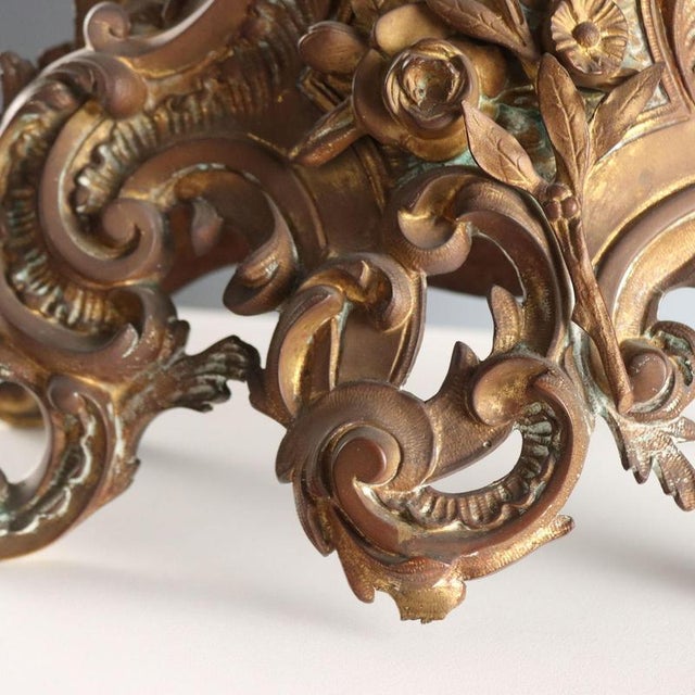 Antique Table Clock in Gilded Bronze, France, 19th Century For Sale - Image 8 of 11