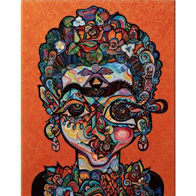 Alexander Arshansky, "Frida to My People" Abstract/Cubist Piece For Sale