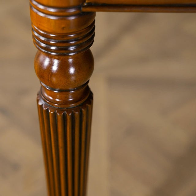 Traditional Style Burled Writing Table For Sale - Image 4 of 13