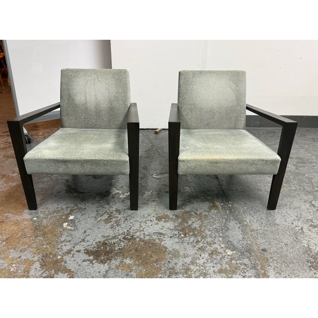 Design Plus Gallery presents a Pair of French Line Armchairs by Didier Gomez for Ligne Roset. Designed with an...