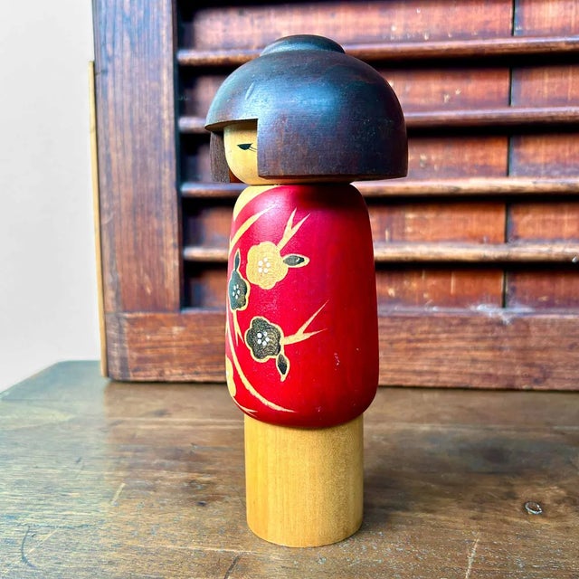 Vintage Japanese Sosaku Kokeshi, 1970s For Sale - Image 4 of 9