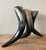 Vintage Boho Horn Trio Vase For Sale - Image 4 of 11